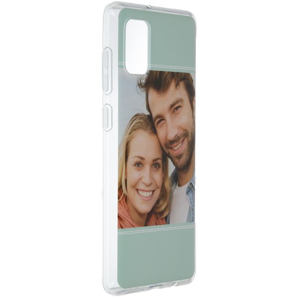Concevez votre propre coque transparente Samsung Galaxy A31 - Transparent