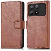 imoshion Étui de télephone portefeuille de luxe Xiaomi Poco X6 Pro - Marron