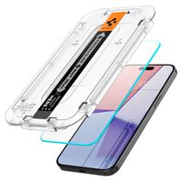 Spigen Protection d'écran en verre trempé GLAStR Fit 2 Paquets + Applicator Apple iPhone 15 Pro Max