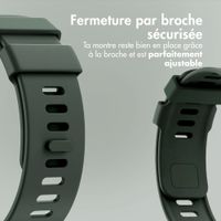 imoshion Bracelet silicone Xiaomi Smart Band 9 Pro / 8 Pro / Redmi Watch 6 / 5 / 4 - Vert foncé