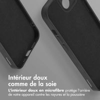 imoshion Coque Couleur avec MagSafe Apple iPhone 13 - Noir