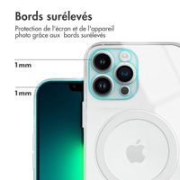 imoshion Coque arrière avec MagSafe Apple iPhone 13 Pro Max - Transparent