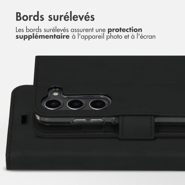 Accezz Étui de télephone Wallet Samsung Galaxy S23 - Noir