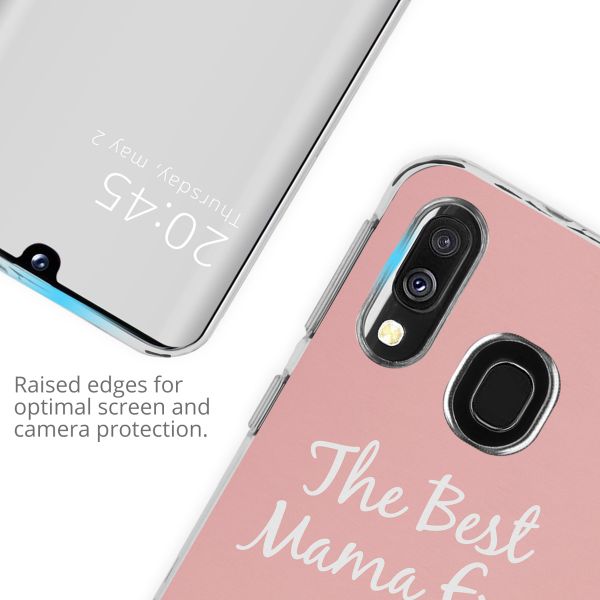 Concevez votre propre coque transparente Samsung Galaxy A40 - Transparent