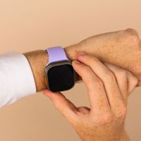 imoshion Bracelet en silicone⁺ Apple Watch | 44/45/46/49 mm - Taille M/L - Lilas