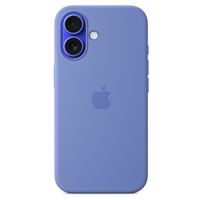 Apple Coque en silicone MagSafe Apple iPhone 16 - Periwinkle