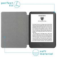imoshion Design Slim Hard Case Sleepcover Amazon Kindle (2024) / Amazon Kindle (2022) 11th gen - Black Graphic