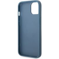 Guess Coque 4G Metal Logo Backcover Apple iPhone 14 - Bleu