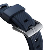 Nomad Bracelet robuste FKM Apple Watch | 44/45/46/49 mm - Argent / Bleu