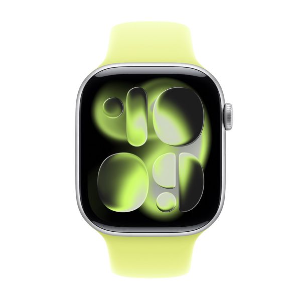 Apple Bracelet Sport Apple Watch | 44/45/46/49 mm - Taille S/M - Neon Yellow