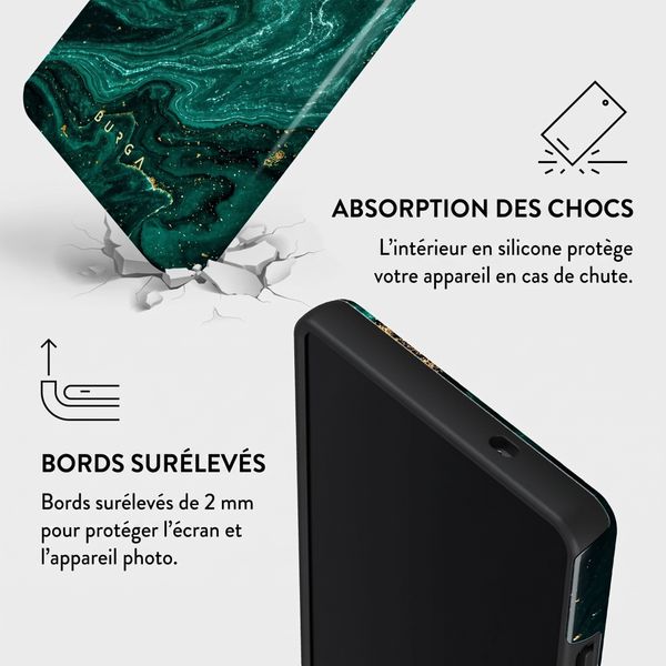 Burga Coque Tough MagSafe Samsung Galaxy S25 Ultra - Emerald Pool