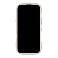 Holdit Coque Wavy Apple iPhone 17 - Transparent / Light Beige