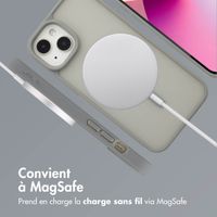 imoshion Coque Color Guard avec MagSafe Apple iPhone 14 / 13 - Gris