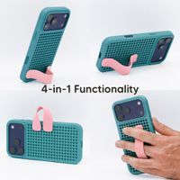 Callbuddy Coque avec strap Apple iPhone 17 Pro Max - Miami Vice