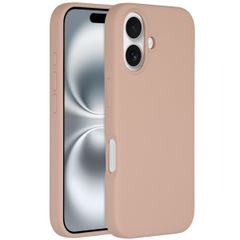 Accezz Coque Liquid Silicone avec MagSafe Apple iPhone 16 - Rose