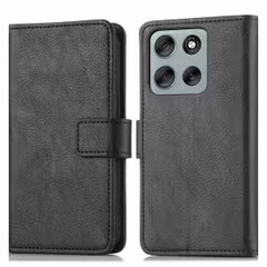 imoshion Étui de télephone portefeuille de luxe Motorola Moto G56 - Noir