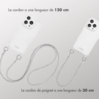 imoshion Set de cordons pour téléphone avec paillettes - Argent