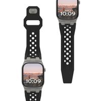UAG Bracelet Monarch en silicone Apple Watch | 44/45/46/49 mm - Black Titanium