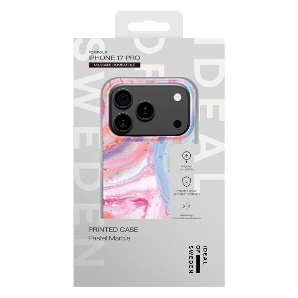 iDeal of Sweden Coque Fashion Apple iPhone 17 Pro - Pastel Marble