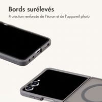 imoshion Coque Color Guard avec MagSafe Samsung Galaxy Z Flip 8 - Gris