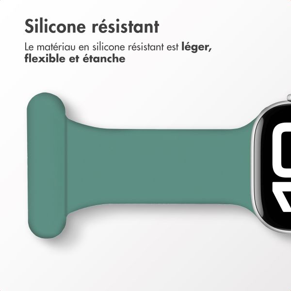 imoshion Bracelet infirmier en silicone Apple Watch | 38/40/41/42 mm - Vert