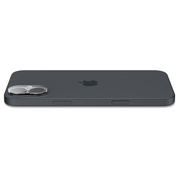 Spigen Optik Lens Protector - Protection complète de la caméra (lot de 2) Apple iPhone 16 / 16 Plus - Crystal Clear