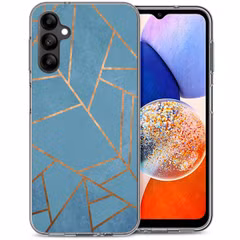 imoshion Coque Design Samsung Galaxy A14 (5G/4G) - Blue Graphic