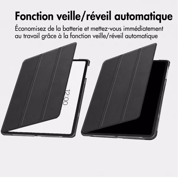 imoshion Coque tablette Trifold Apple iPad Air 11 pouces (2026) M4 / (2025) M3 / (2024) M2 / Air 5 (2022) / Air 4 (2020) - Noir