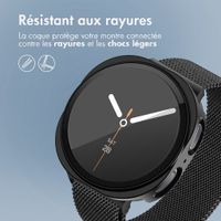 imoshion Coque rigide à couverture complète Samsung Galaxy Watch 8 (44 mm) - Noir