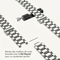 Selencia Bracelet à maillons fin en acier Apple Watch | 38/40/41/42 mm - Argent