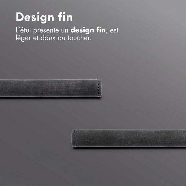 imoshion Étui de téléphone portefeuille Slim Xiaomi Redmi Note 17 Pro - Noir