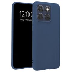 imoshion Coque Couleur Motorola Edge 70 Fusion - Bleu foncé