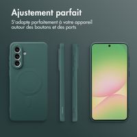 imoshion Coque Couleur avec MagSafe Samsung Galaxy A56 - Vert foncé