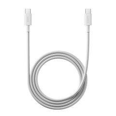 Xiaomi Câble USB-C vers USB-C Braided 120 W - 1 mètre - Blanc
