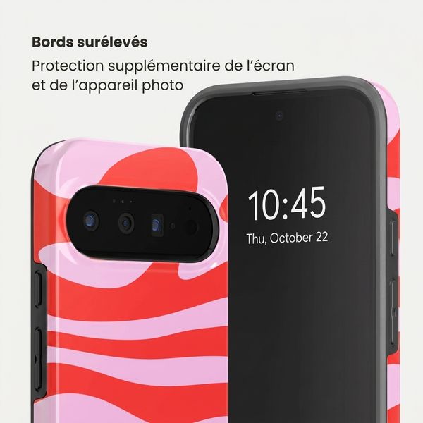 Selencia Coque arrière Vivid avec MagSafe Google Pixel 11 - Dream Swirl Pink