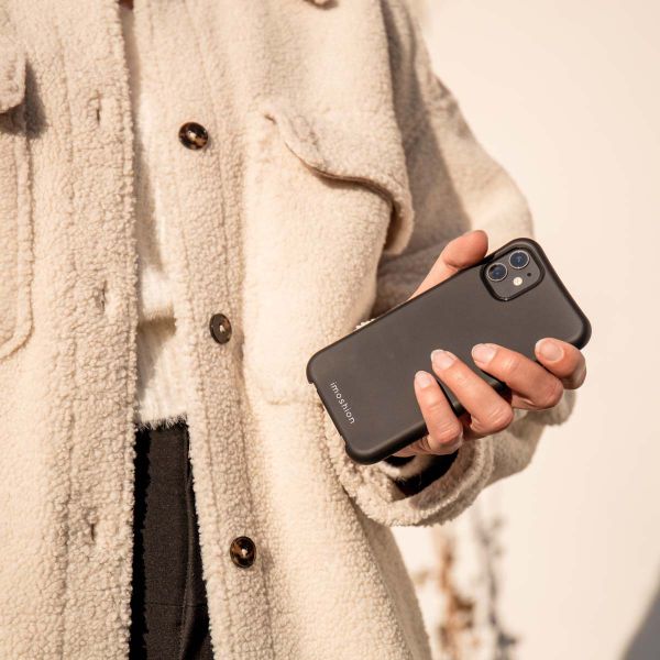 imoshion Coque arrière Color avec cordon amovible et MagSafe Samsung Galaxy S25 / S24 - Noir