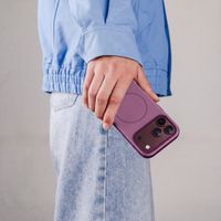 imoshion Coque arrière Color avec Thin MagSafe Ring Apple iPhone 18 Pro / 17 Pro - Violet