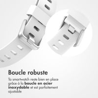 imoshion Bracelet silicone Fitbit Versa / Versa 2 / Versa Lite - Taille S - Blanc