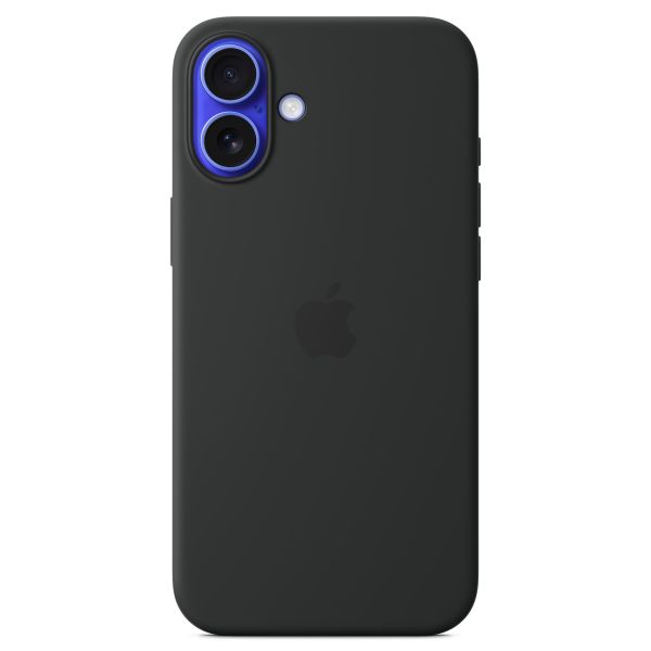 Apple Coque en silicone MagSafe Apple iPhone 16 Plus - Black
