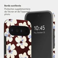 Selencia Coque arrière Vivid avec MagSafe Google Pixel 11 Pro - Choco Flower Pop