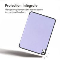 imoshion Coque tablette Trifold Apple iPad 11 (2025) 11 pouces A16 / iPad 10 (2022) 10.9 pouces - Lila