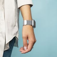imoshion Bracelet magnétique milanais Fitbit Versa 4/ 3 / Sense (2) - Argent