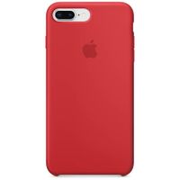 Apple Coque en silicone Apple iPhone 8 Plus / 7 Plus - Red