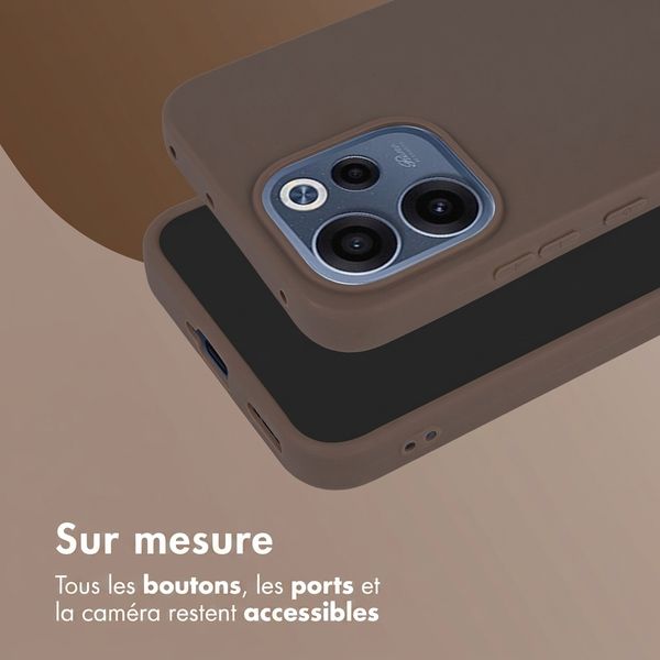imoshion Coque Couleur Oppo Reno15 F (5G) - Marron