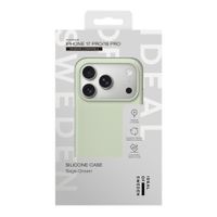 iDeal of Sweden Coque en silicone avec MagSafe Apple iPhone 18 Pro / 17 Pro - Sage Green