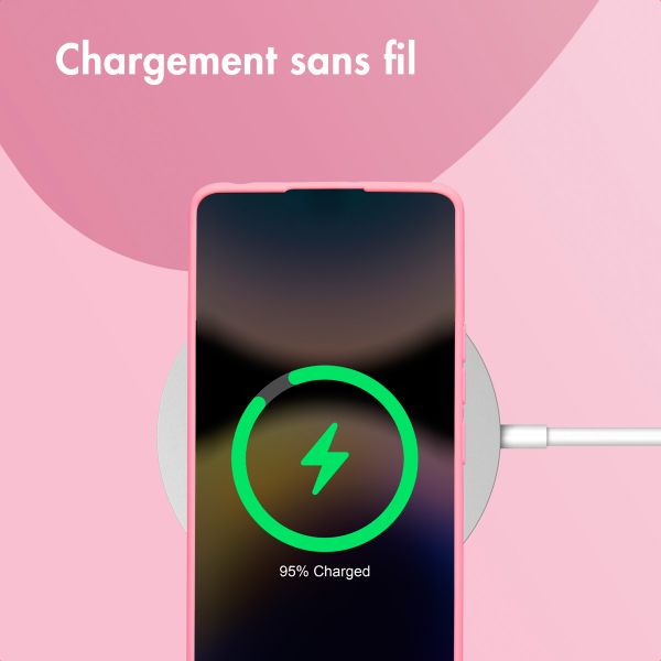 imoshion Coque Couleur Xiaomi Redmi Note 14 Pro (4G) - Bubblegum Pink
