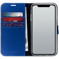 Accezz Étui de télephone Wallet Apple iPhone Xs Max - Bleu