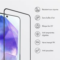 Accezz Protecteur d'écran en verre trempé + Applicateur Samsung Galaxy A55