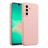 Accezz Coque Liquid Silicone Samsung Galaxy A26 - Rose