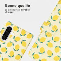 imoshion Étui de télephone portefeuille Design Samsung Galaxy A36 - Citrus Dream